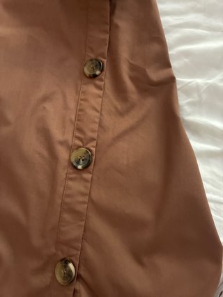 Vestido marrón Mango talla única