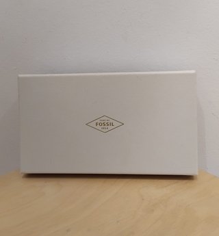 Cartera Fossil Madison Slim Clutch Beige/Blanco