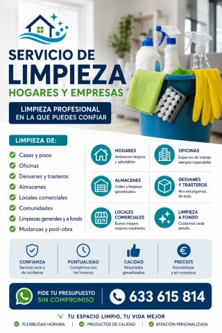 Servicio de limpieza