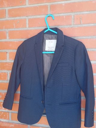 Americana Zara Niño Azul Talla 116