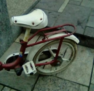 Bicicleta pequeña de niña plegable BH HAPPY