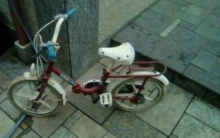 Bicicleta pequeña de niña plegable BH HAPPY