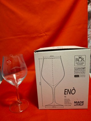 Set 3 Calici Vino RCR Cristalleria Italiana