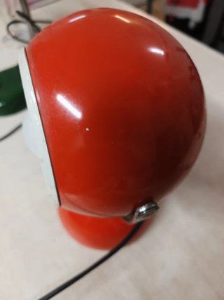 Lampada vintage arancio
