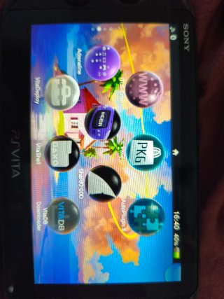 Consola Sony PS Vita Negra