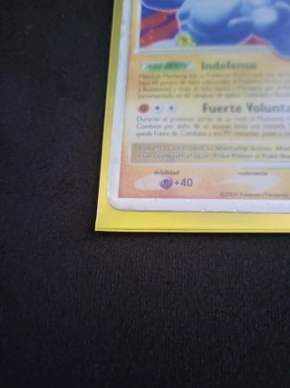 Carta Pokémon Machamp Niv. X 2009