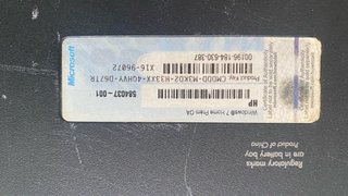 HP Compaq Ordenador Portátil Negro