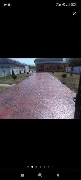 Hormigón impreso para exteriores