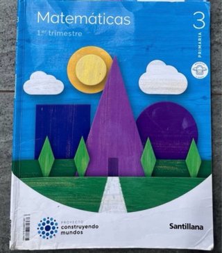Libro matemáticas 1° trimestre de 3° de Primaria
