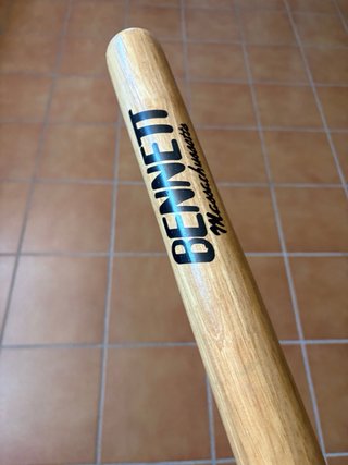 Bate de béisbol de madera Bennet