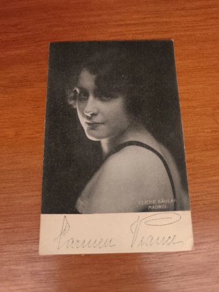 Postales  antiguas Carmen Viance Madrid