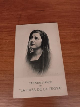 Postales  antiguas Carmen Viance Madrid