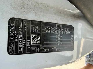 Ford Transit Custom 29/12/2021 km certificados