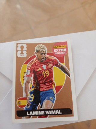 Lamine Yamal Extra Sticker Bronze