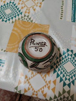 Cenicero Cerámica Punter Teruel