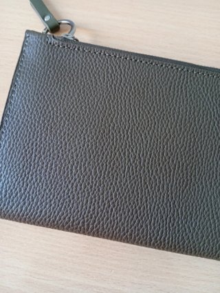 Parfois Monedero Cartera Mujer Verde y Beige