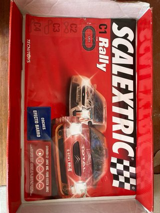 Scalextric C1 Rally Coches Citroen vs Ford