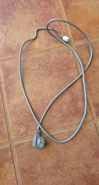 Cable alimentación lavavajillas