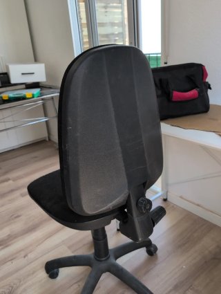 Silla de escritorio negra