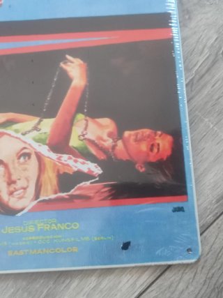 Cartel Metálico Las Vampiras / Vampyros Lesbos