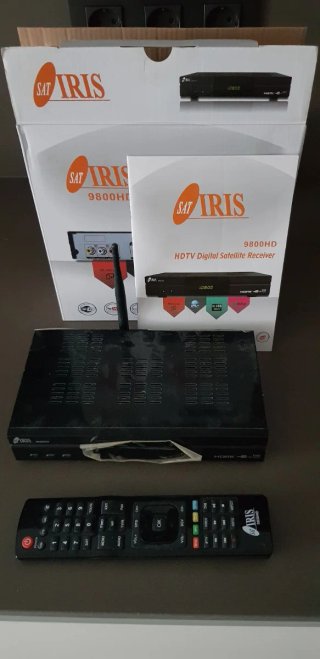 Receptor Satélite IRIS 9800 HD HDTV