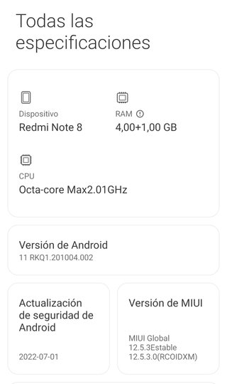 Xiaomi Redmi Note 8