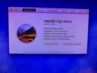 Mac mini I7 (2012)