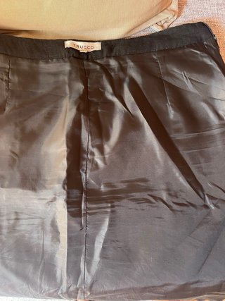 Falda Trucco Negra Talla 44