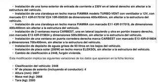 Furgoneta Camperizada L2H2
