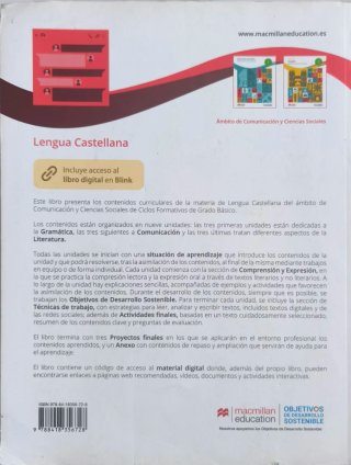 LENGUA Castellana Ámbito comunicación ciencias soc