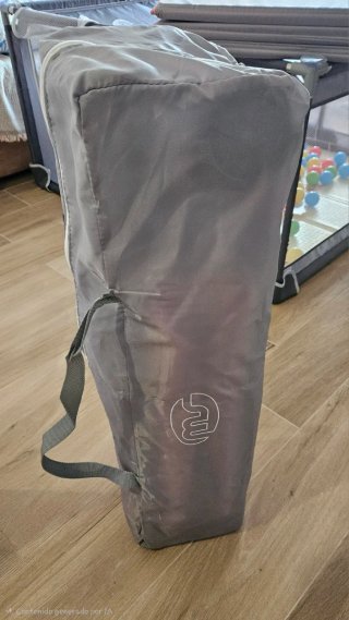 Lote cuna de viaje + sábanas + colchón