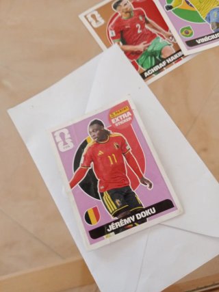 Cromo Doku Panini Extra Sticker