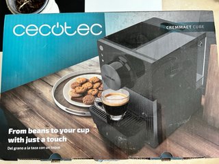 Cafetera Cecotec Negra