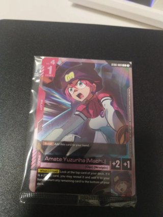 Carta Amate Yuzuriha (Machu) ST06-009 Gundam tcg