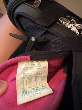 Patines en línea negros con bolsa, para niñ@ peque