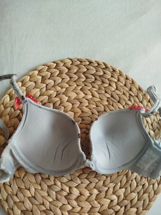 Sujetador Women'secret Gris Estampado
