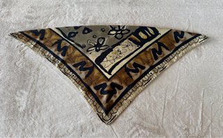 Foulard Erre 100% Seta Fantasia Tribale