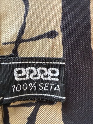 Foulard Erre 100% Seta Fantasia Tribale