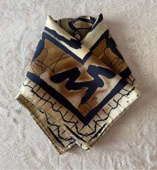 Foulard Erre 100% Seta Fantasia Tribale
