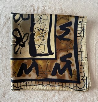 Foulard Erre 100% Seta Fantasia Tribale