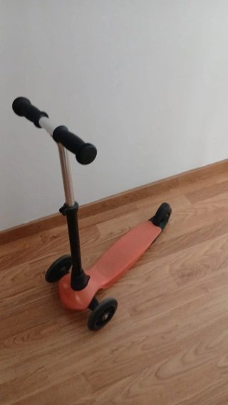 Patinete infantil 3 ruedas naranja