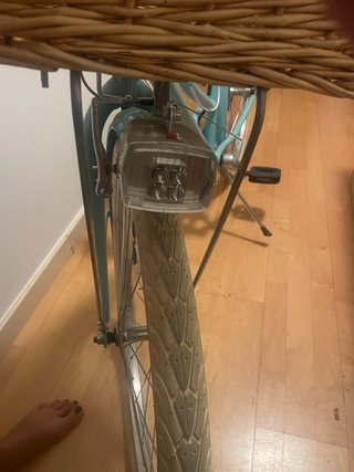 Bicicleta Vintage Azul con Cesta Urge venta