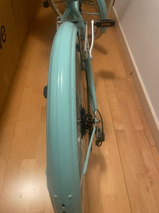 Bicicleta Vintage Azul con Cesta Urge venta