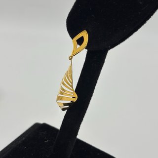 Pendientes de oro 22kt