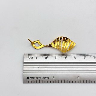 Pendientes de oro 22kt