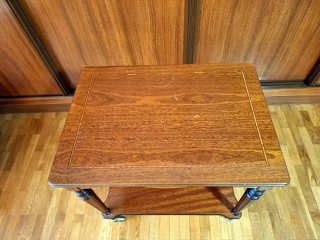 Mesa camarera auxiliar con ruedas