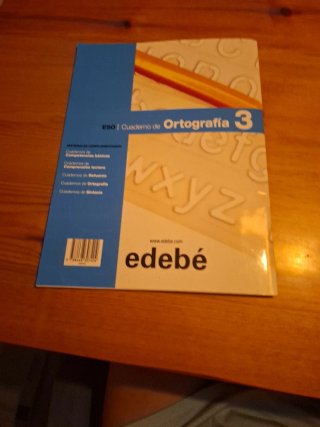 CUADERNO ORTOGRAFIA 3