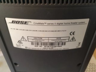 Modulo Bose Acoustimass Nero