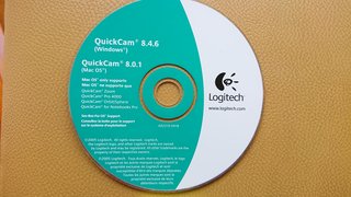 CD Driver Logitech QuickCam 8.4.6 Windows/8.0.1 Ma