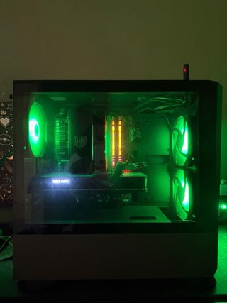 PC Gaming Completo con Silla Roja